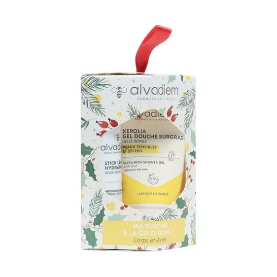Alvadiem Stick Labial Hidratante + Xerolia Gel Ducha Surgr 30 ml