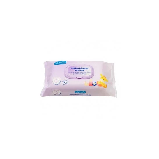 Alvita Baby Wipes per bambini 72uds