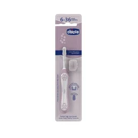 Chicco Cepillo Dental Primeros Dientes 6-36M Lila 1ud
