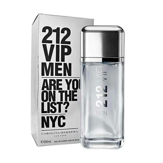 Carolina Herrera 212 Vip Men Eau De Toilette Vaporizzatore 200ml Vaporizzatore