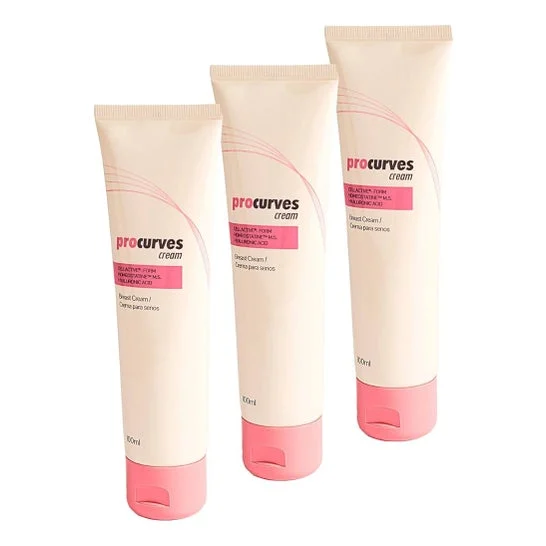 Procurves Plus Crema Aumento Pecho 3x75ml