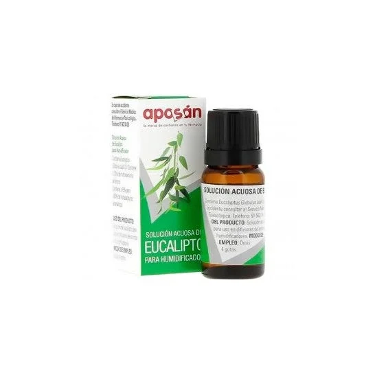 Umidificatore all'eucalipto in soluzione acquosa Aposán 10ml
