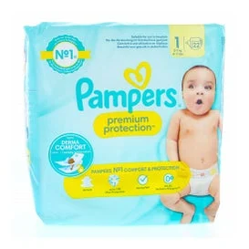 Pampers Premium Protection Pañales Talla 1 22uds