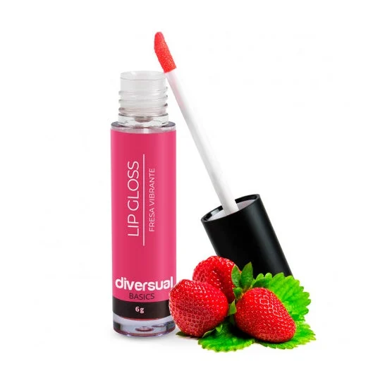 Diversual Lip Gloss Vibrant Strawberry 1pc