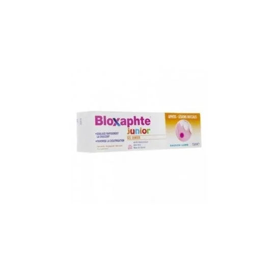 Bloxaphte Junior Bocca Ulcere Gel E Bocca Trasferimenti Bocca 15 Ml Tube