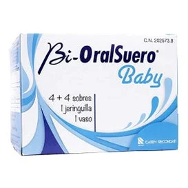 Bi-Oralsuero Baby 4 bustine