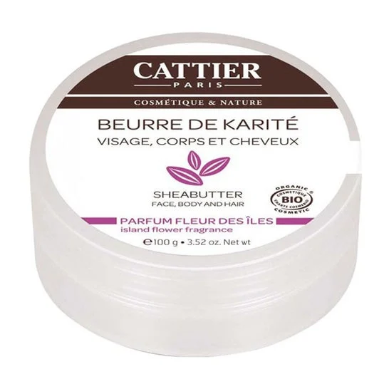 Cattier burro di karite fiore di burro delle isole 100 g