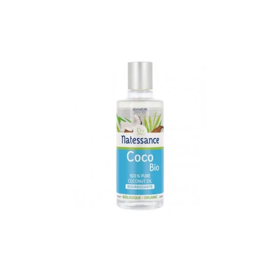 Natessance Olio di cocco biologico 100% puro 100Ml