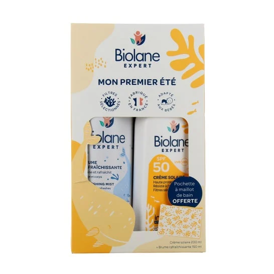 Biolane Expert Crème Solaire SPF50 200ml + Brume Rafraîchissante 150ml