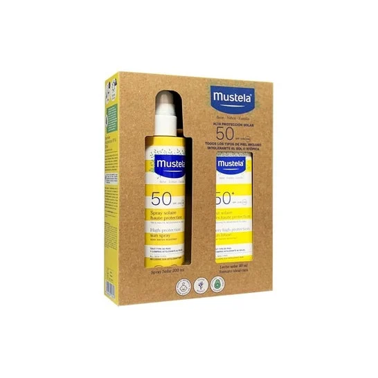 Mustela Pack Solare Baby Spray 200ml + Viso 40ml