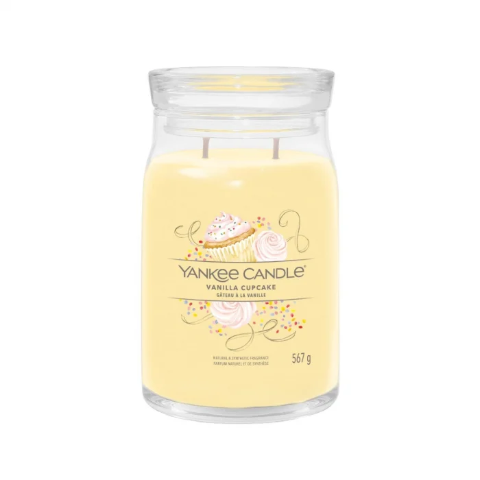 YANKEE CANDLE Signature Grande – Vanilla Cupcake