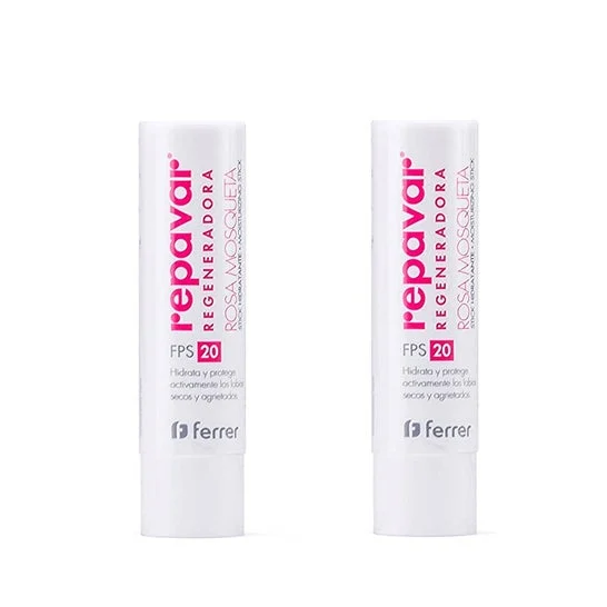 Repavar Duo Rigenerante Stick Solare Labbra Spf20 2x4g