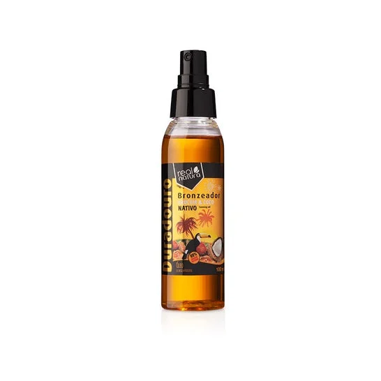 Real Natura Duradouro Olio Abbronzante Urucum + Coco 100ml