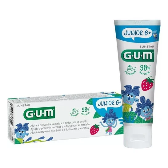 Gum Pasta Dientes Junior Fresa 6+ 50ml