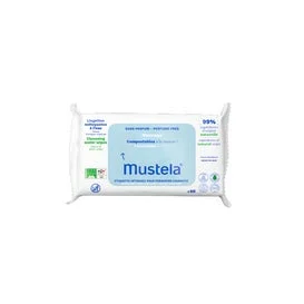 Mustela Bebé Niño Toallitas Limpiadoras Agua Sin Perfume 60uds