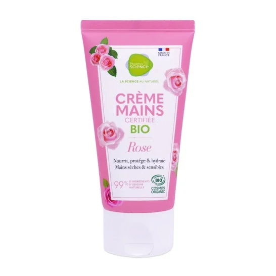 Pharmascience Crema de Manos Rosa Bio 50ml