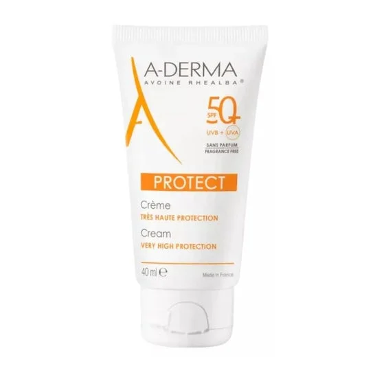 A-Derma Crema solare Protect Unscented Cream SPF50 40ml