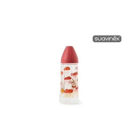 Suavinex bottiglia di lattice capezzolo bocca bocca larga orifizio L dimensione 1 350ml