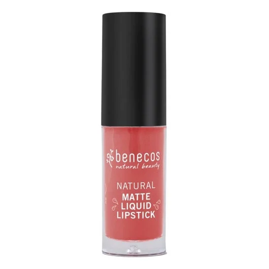 Benecos Cosmeticos Barra Mate de Labios Liquida Coral 5g