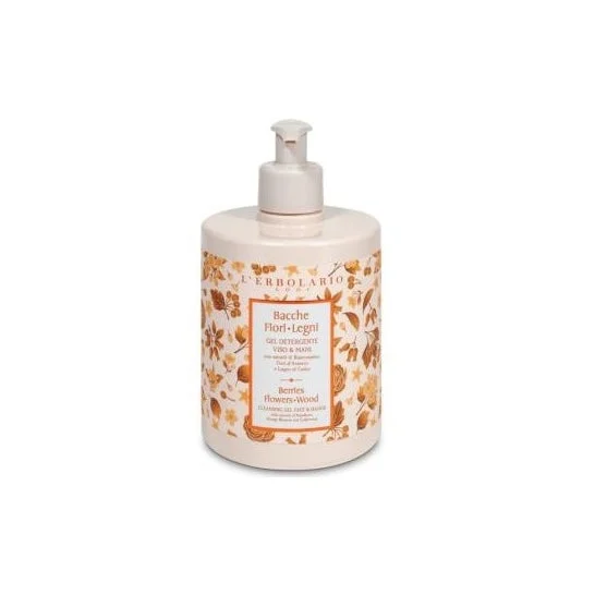 L'Erbolario Bayas Flores Gel Detergente Cara y Manos 500ml