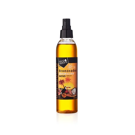 Real Natura Aceite Bronceador Achiote & Coco 200ml