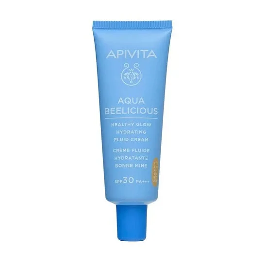 Apivita Aqua Beelicious Crema Fluida Iluminadora Hidratante SPF30 Color 40ml