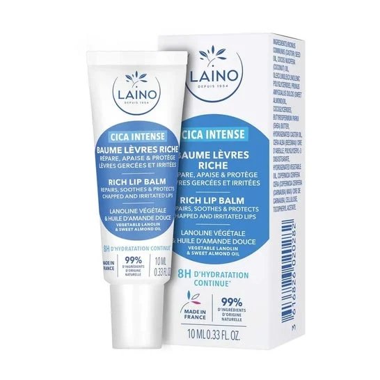 Laino Bálsamo Labial Rico Cica Intense 10 ml