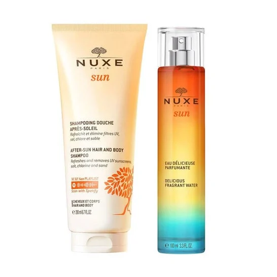 Nuxe Sun Cofre Agua Deliciosa + Champú Ducha After Sun