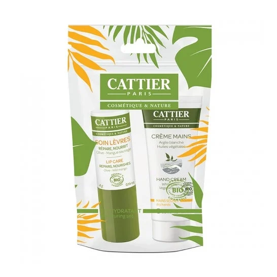 Cattier Winter Kit Nutriente Crema Mani Nutriente 30ml + Cura delle labbra 4g