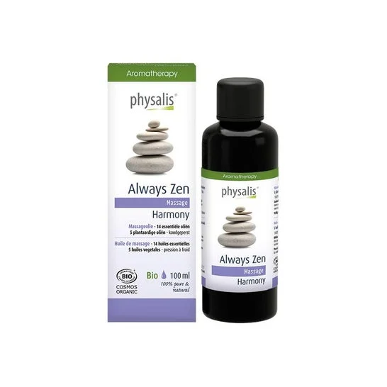 Physalis Always Zen Harmony Olio da Massaggio Bio 100ml