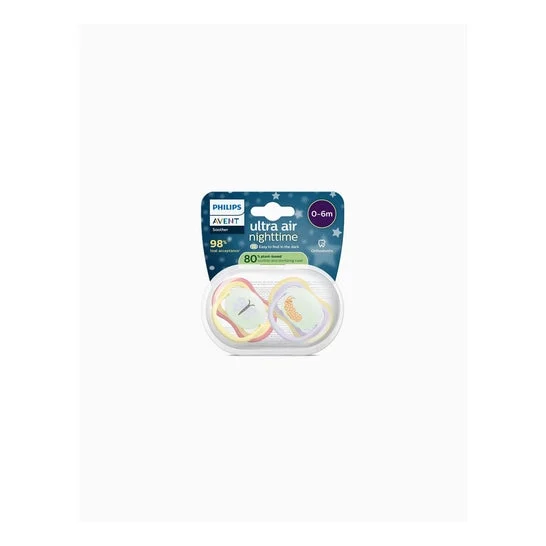 Philips Avent Ultra Air Nighttime Mariposa Gusano 0-6M 2uds
