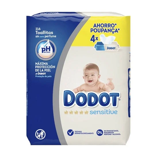 Dodot Sensitive Wipes 216 pz