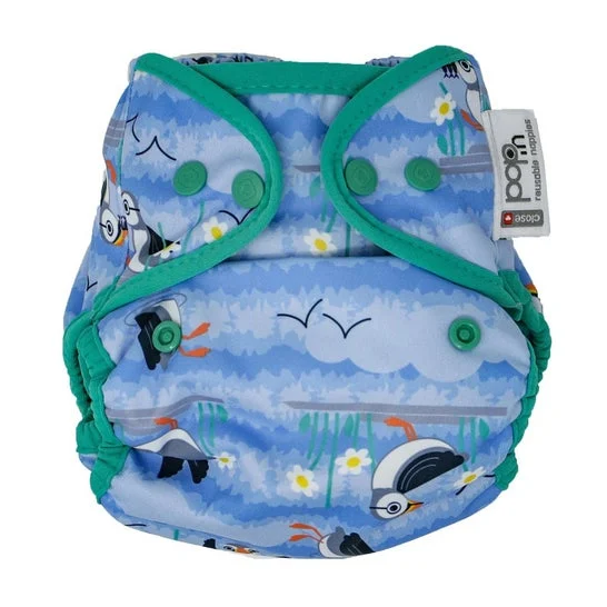 Close Cobertor Pañal Pop-In Blue Puffin 1ud