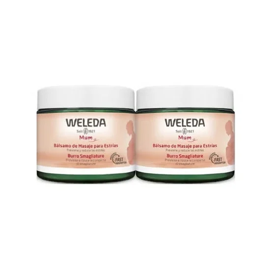 Weleda Balsamo Massaggio Smagliature 2x150ml