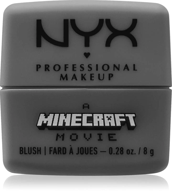 NYX Professional Makeup A Minecraft Movie blush colore Wolfin' Around 8 g