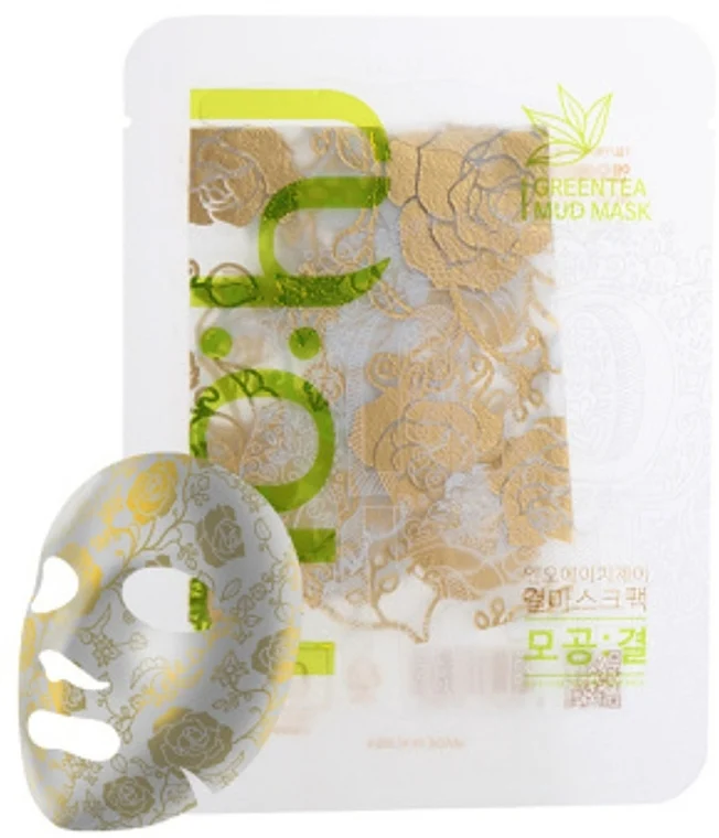 Maschera viso astringente pori con estratto di tè verde