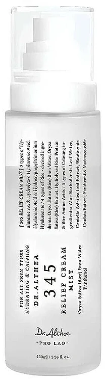 Spray lenitivo per il viso