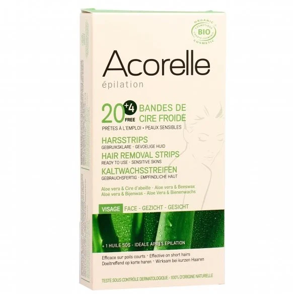 ACORELLE Strisce Depilatorie Viso