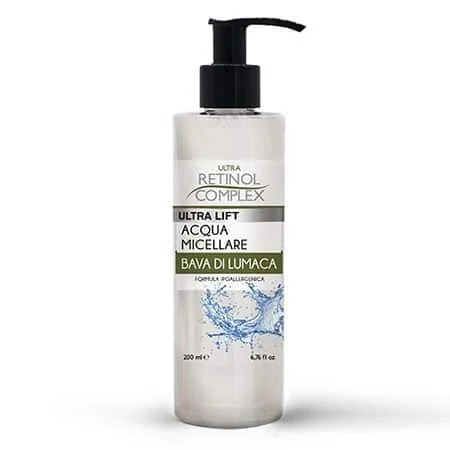 ACQUA MICELLARE ALLA BAVA DI LUMACA 200ml – RETINOL COMPLEX