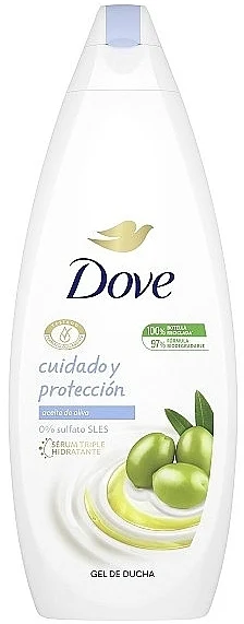 Gel doccia all'olio d'oliva