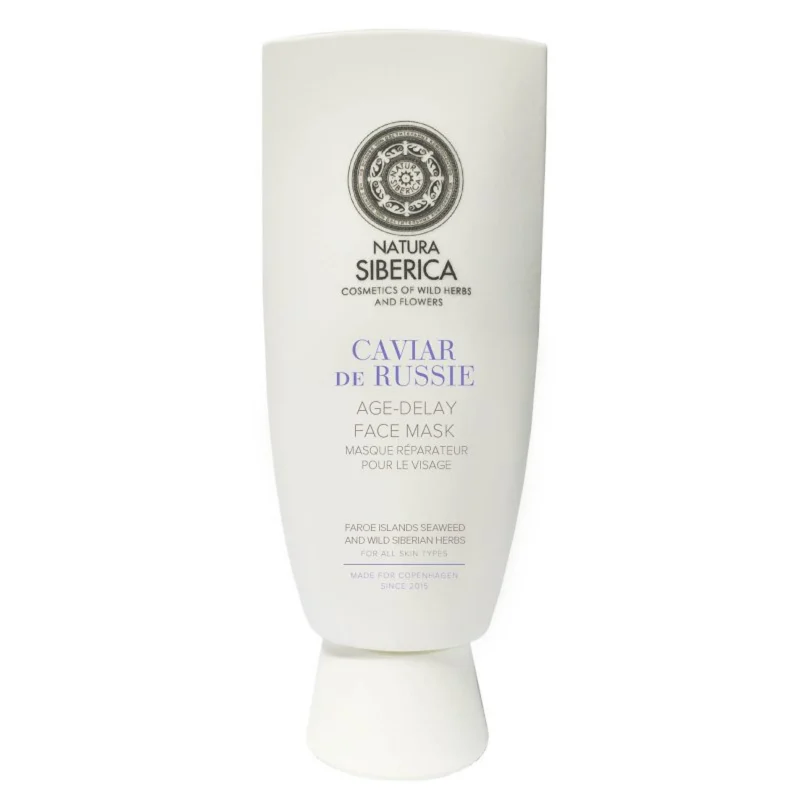 NATURA SIBERICA Copenhagen – Age-Delay Face Mask Caviar de Russie | Maschera Viso Rivitalizzante