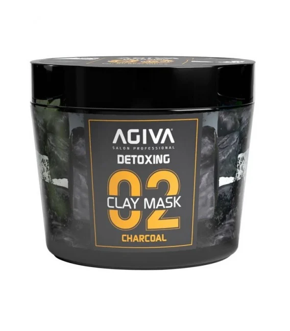 Agiva Detoxing Clay Mask Charcoal 02 300ml