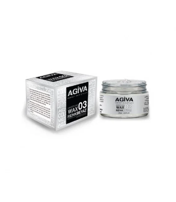 Agiva Hairpigment Wax 03 Color White 120g