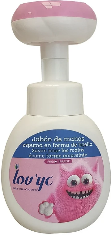 Sapone schiumogeno per bambini "Fragola"