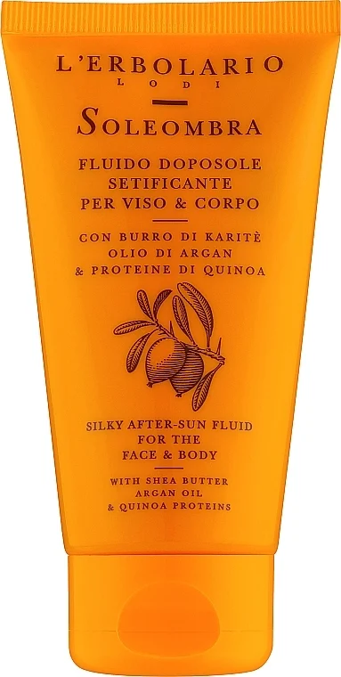 Fluido doposole per viso e corpo