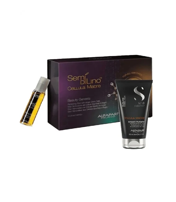 Alfaparf Semi di Lino Pack Cellula Madre Beauty Genesis + Smooth Multiplier