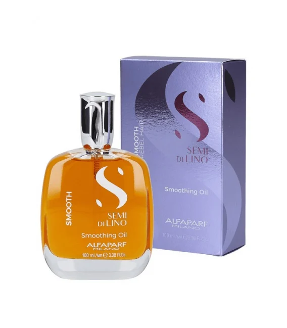 Alfaparf Semi Di Lino Smooth Rebel Hair Smoothing Oil 100ml