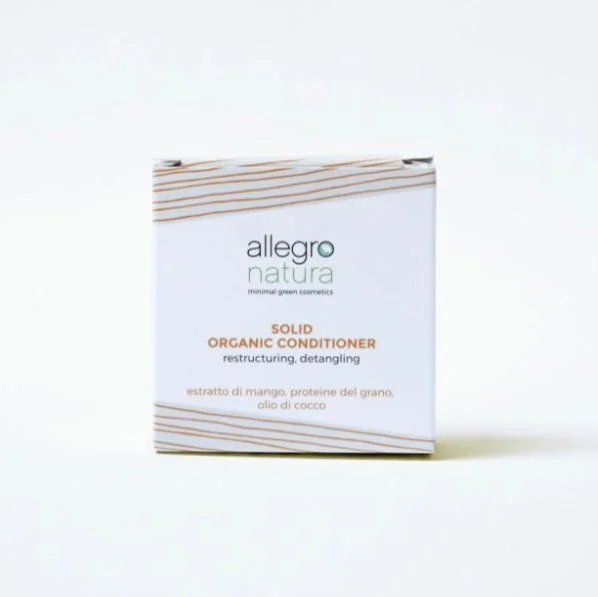 ALLEGRO NATURA Solid Organic Conditioner – Balsamo Solido Districante