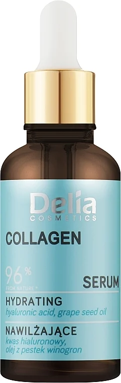 Siero idratante per viso, collo e décolleté al collagene