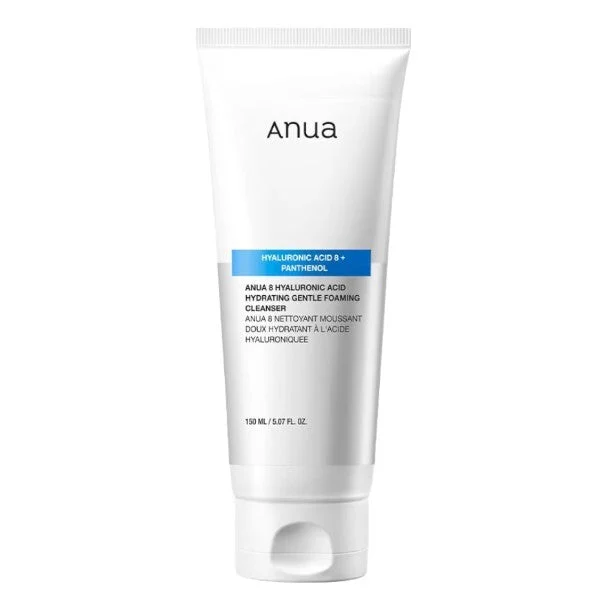 Anua Detergente Schiumogeno Idratante Delicato con Acido Ialuronico (150 ml)